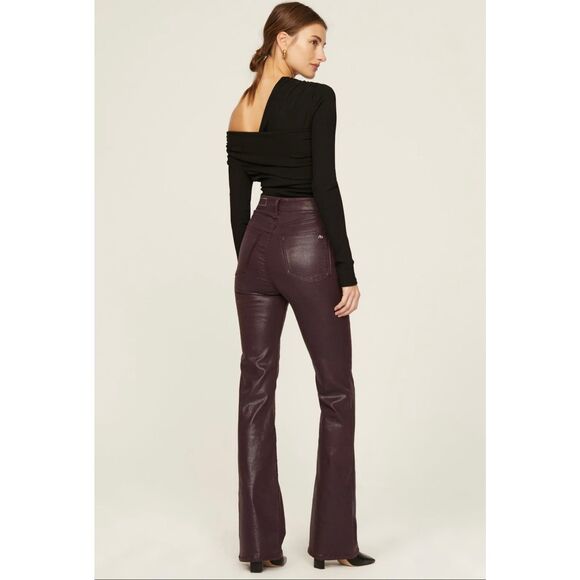 rag & bone Casey Coated Flare Jeans - Picture 2 of 10